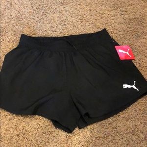 Puma running shorts small